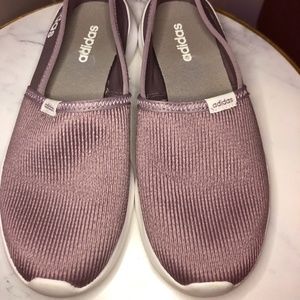 Adidas purple sneakers